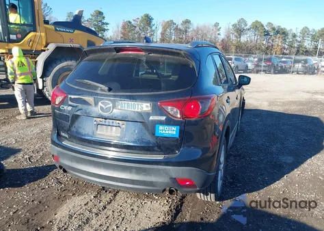 2015 Mazda Cx-5 Grand Touring из США, поврежденный, VIN JM3KE2DY8F0544834